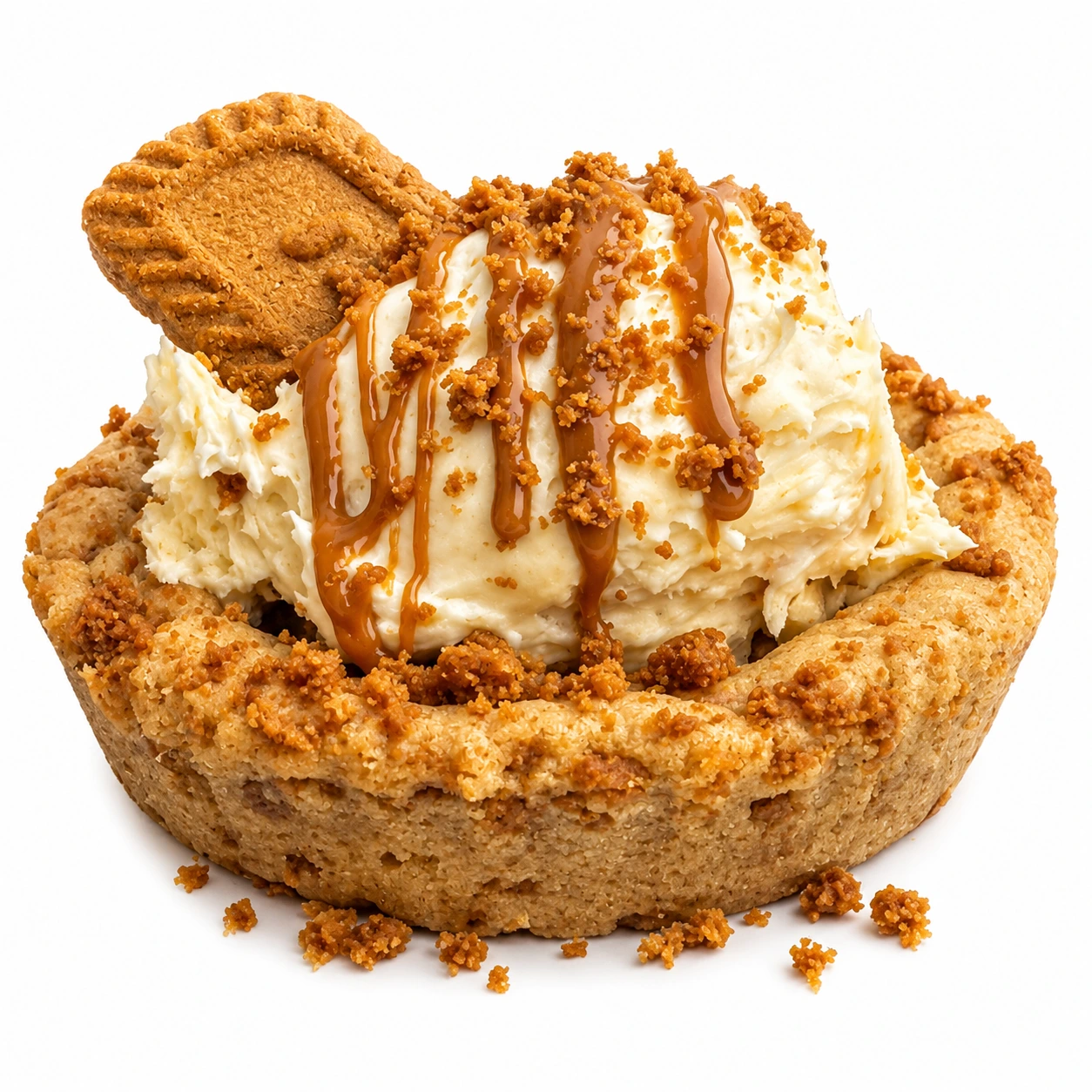 Biscoff Skillet Cookie cookie