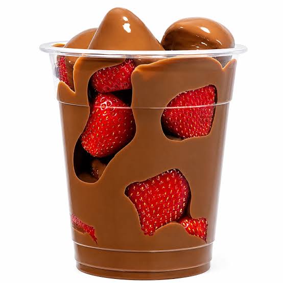 Chocolate Strawberry Cup (NCD) cookie